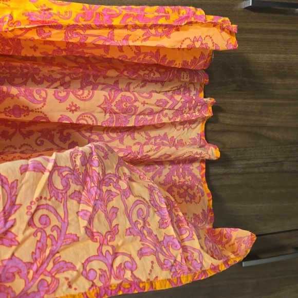 Abel the Label-Anthropologie-Maya Floral Paisley Patterned Maxi Skirt-Size Large - Picture 5 of 13